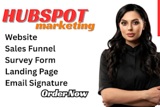 setup hubspot survey hubspot landing page hubspot ecommerce hubspot website