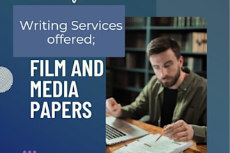 write film and media analysis papers