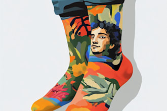 do a unique socks design