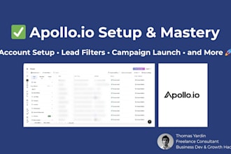 setup and optimize your apollo outreach system
