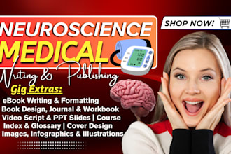 be self help ebook ghostwriter, neuroscience, medical or mental health journal