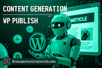 do automatic content generation for wordpress websites