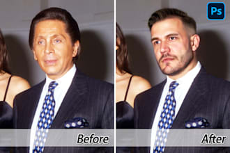 do realistic face swap or head replacement seamlessly