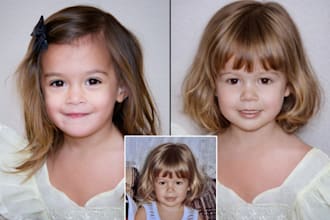 do realistic face swap and head replacement in photoshop