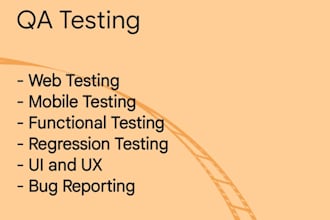 test and verify your websites and mobile apps