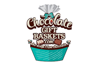 create a modern creative bakery shop cake logo design