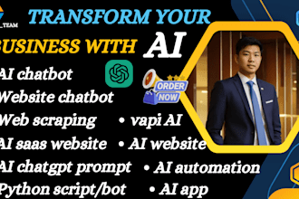 ai chatbot ai saas website website chatbot ai chatgpt prompt web scraping vapiai