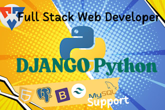 make you a website with django framework