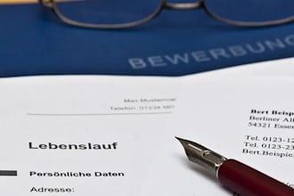 write your german job application bewerbung lebenslauf