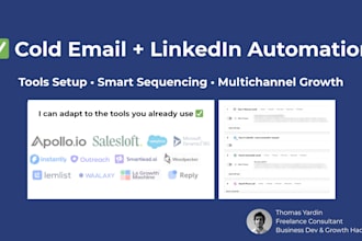 automate your cold email and linkedin outreach system