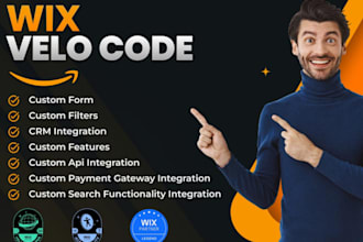 do custom wix website wix velo wix studio  wix velo code wix automation wix seo