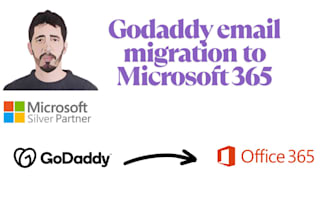 do godaddy email migration and defederation to microsoft 365