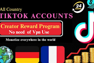 create usa uk germany france tiktok monetization with creator rewards program