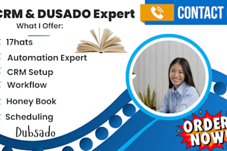 create dubsado and honeybook crm account, 17hats, acuity scheduling