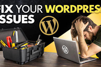 fix critical errors, fatal errors, build or rebuild wordpress website, redesign