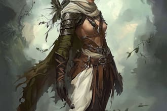 create illustration character design, concept or draw fanart