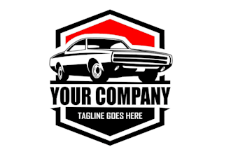 design high quality export muscle car logo with unlimited revision
