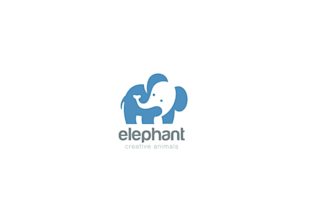 create a unique custom elephant logo design for your brand