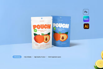 do premium product label design, packaging design and pouch design
