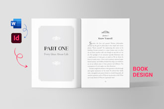 design a professional book layout using adobe indesign