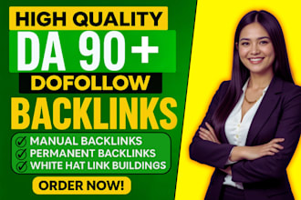 provide premium dofollow da 90 guest post backlinks