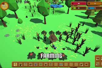 be your unity game developer, online 2d unity game,  mobile game, ui UX design
