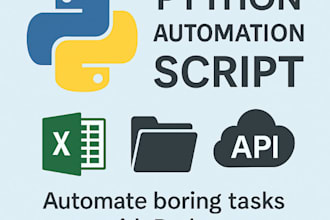 build powerful python scripts for automation, data, and more