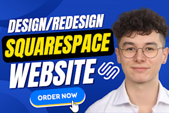 design and redesign your squarespace website, online store, or landing page