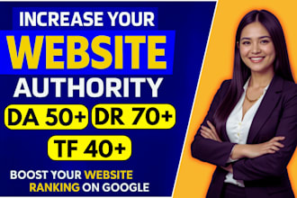 increase your website tf trust flow ahrefs dr and moz da increase da dr