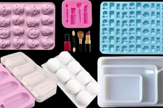 silicone mold, plastic mold, injection mold, chocolate mold, 3d printing, mold