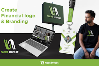 do financial accounting marketing consulting tax insurance logo and branding kit