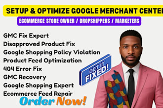 fix google merchant center suspension, policy violation, disapproved products