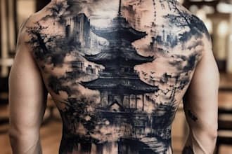authentic japanese style tattoos for you