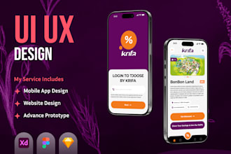 do figma mobile app design website ui ux design mockups