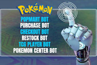 develop fast auto purchase bot, auto buying bot, auto checkout bot, pokemon bot