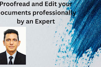 professionally proofread and edit your documents