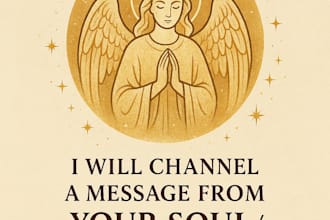 intuitively channel a divine message from your soul or guides