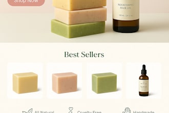create a beauty website, skincare, salon, or redesign for you