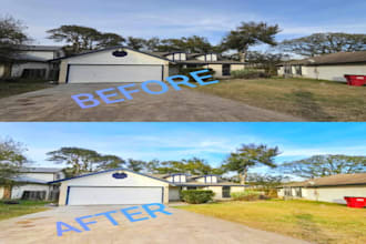 virtually stage and edit real estate or airbnb photo proffessionally