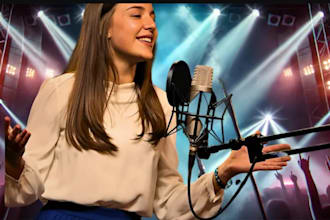 record acoustic guitar, banjo, fiddle, mandolin and sing to your country song