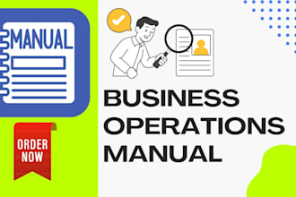 write sops and operations manuals for your business