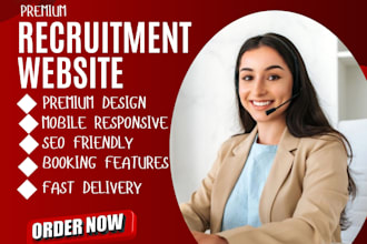 design recruitments website job board job portal website staffing website