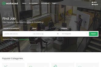 build recruitment website job board job portal healthcare staffing website