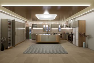 do 3d designing and rendering