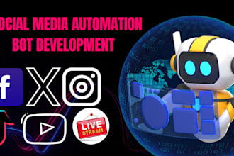develop twitter api bot, x bot, auto post bot, python automation
