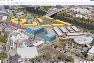 draw accurate plot maps and site plans based on google maps