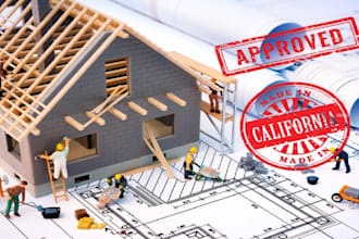 provide full custom architectural blueprint house plans