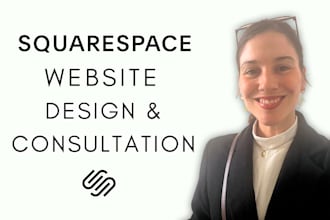 design and build a custom squarespace website that tells your brand story