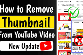remove youtube channel and delete negative video