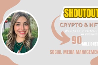 promote your website via shoutout share link to 90m tiktok pinterest ig x audien